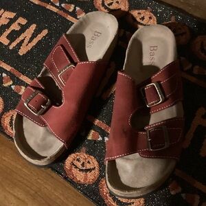 Bass leather sandals - Size 9